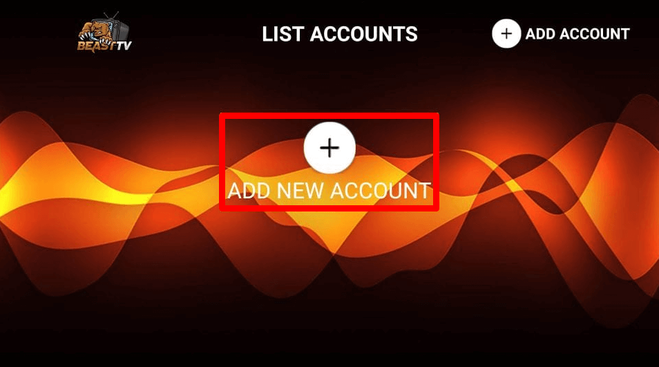 Add new account