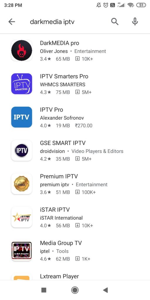 DarkMedia IPTV