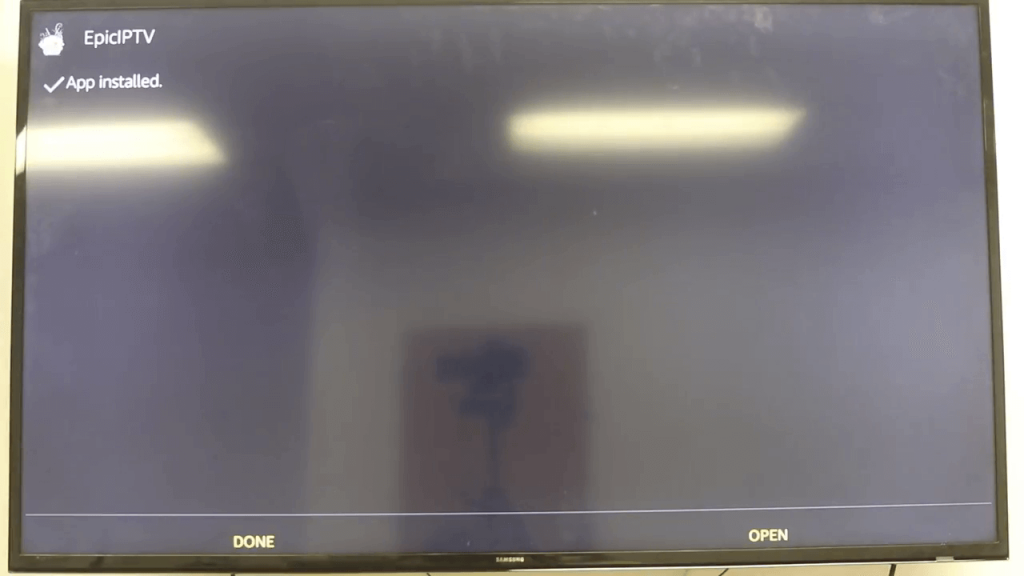 Open button