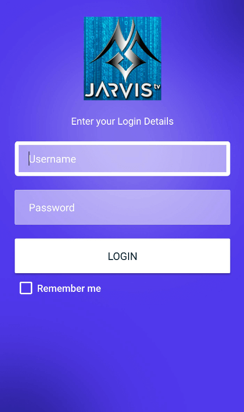 Jarvis IPTV - login