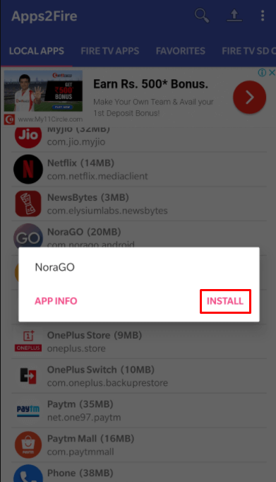 NoraGo IPTV - Install