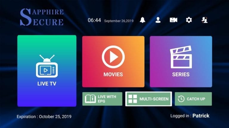 Sapphire Secure IPTV