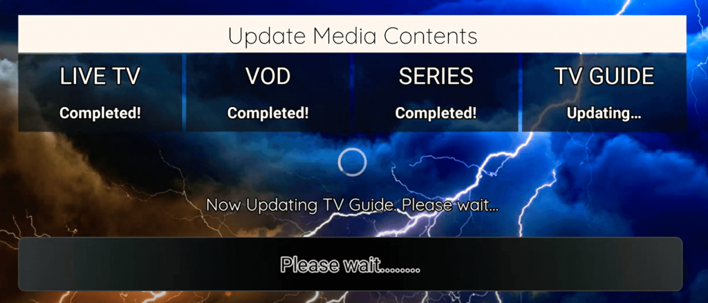 Update media content