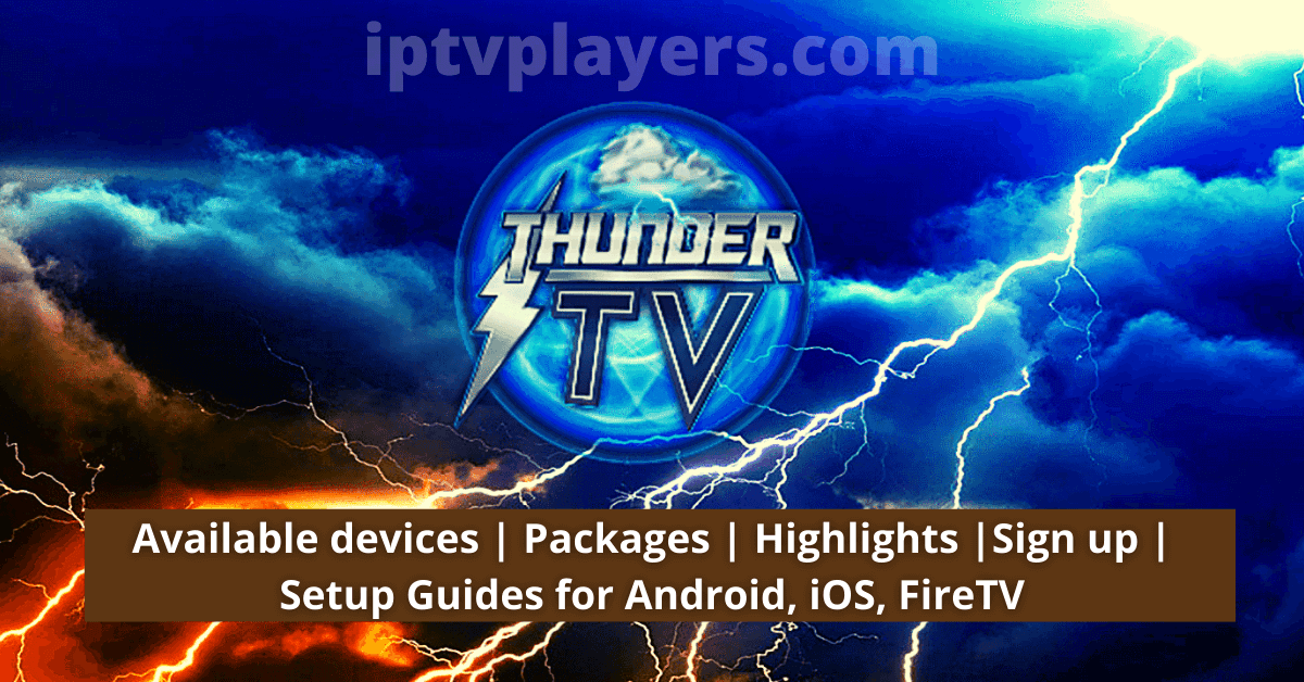 Thunder TV IPTV