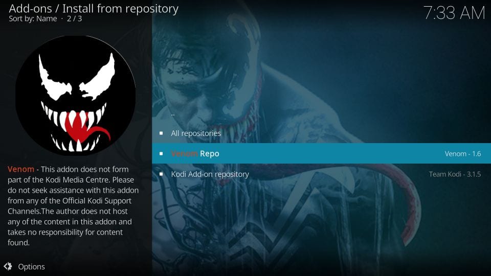 Venom repo