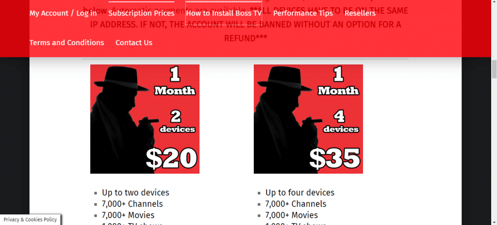 Subscription Plans