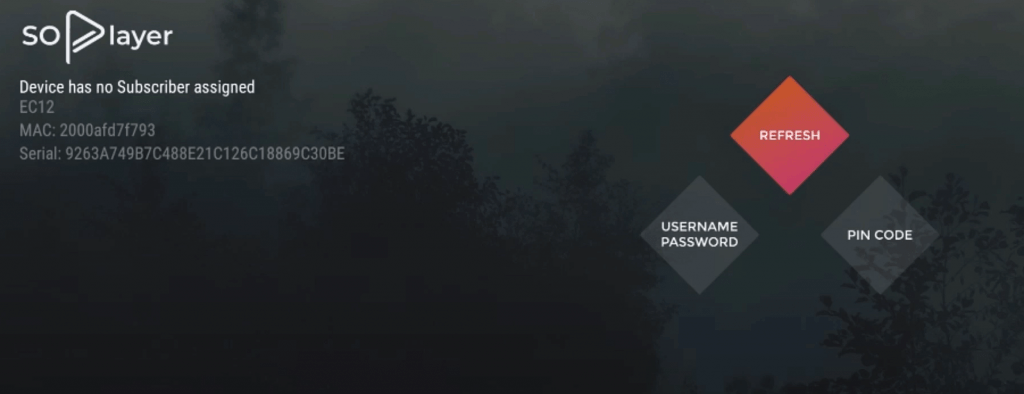 So player - login