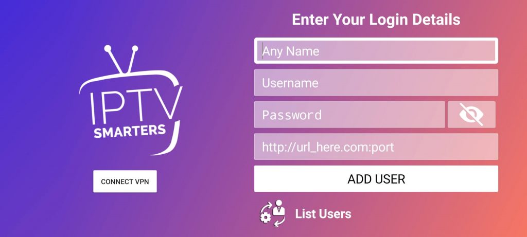 Jet Stream IPTV - login
