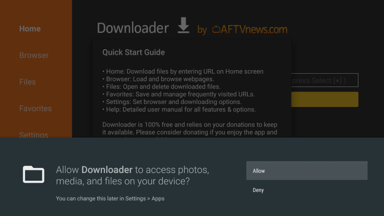 allow - Wesopro IPTV