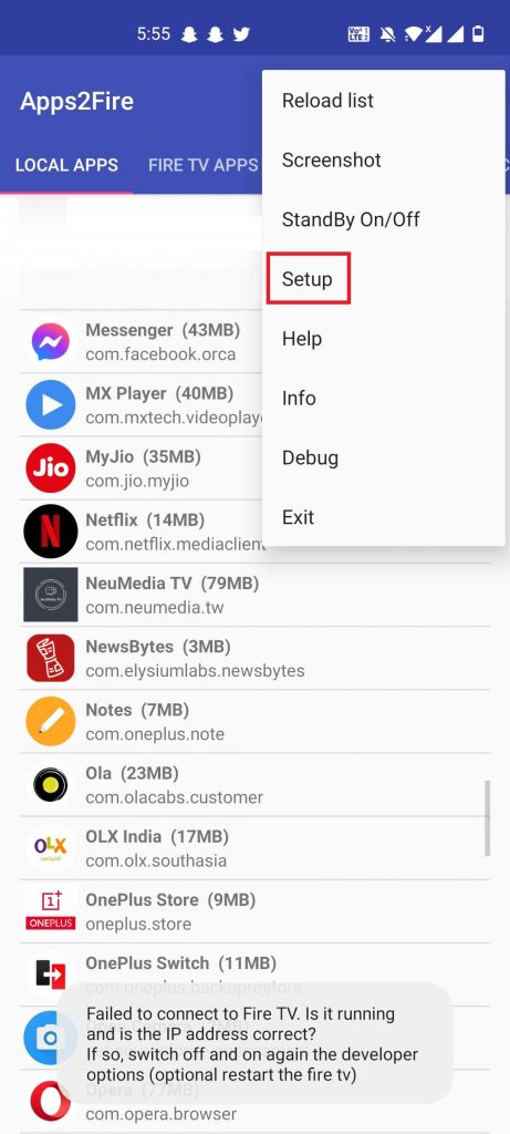 setup -NeuMedia IPTV