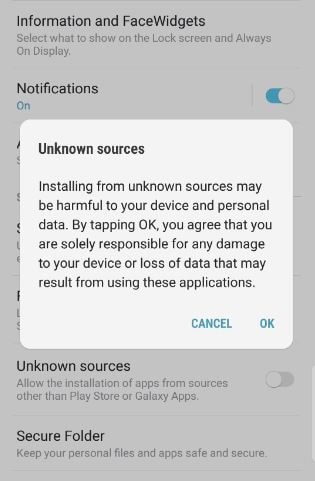 Install Unknown apps Android