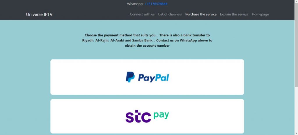 Payment option