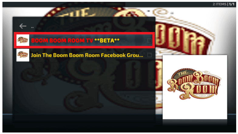 Boom Boom Room IPTV