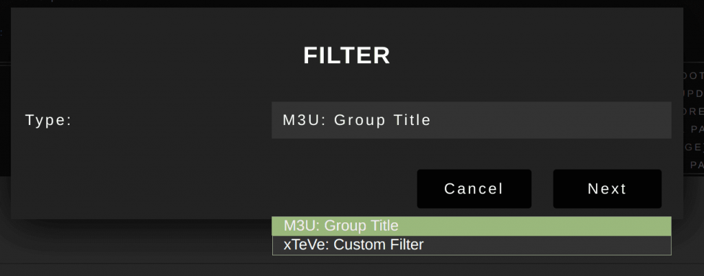M3U Group Title