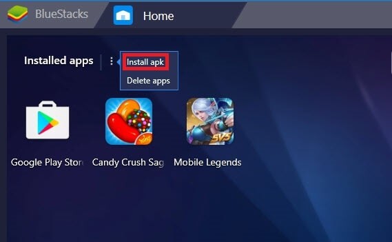 installed apk