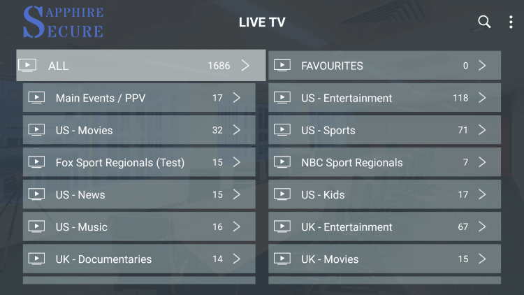 Sapphire Secure IPTV
