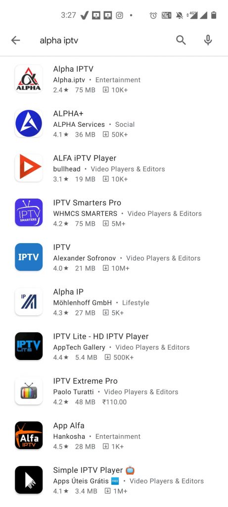 Alpha IPTV