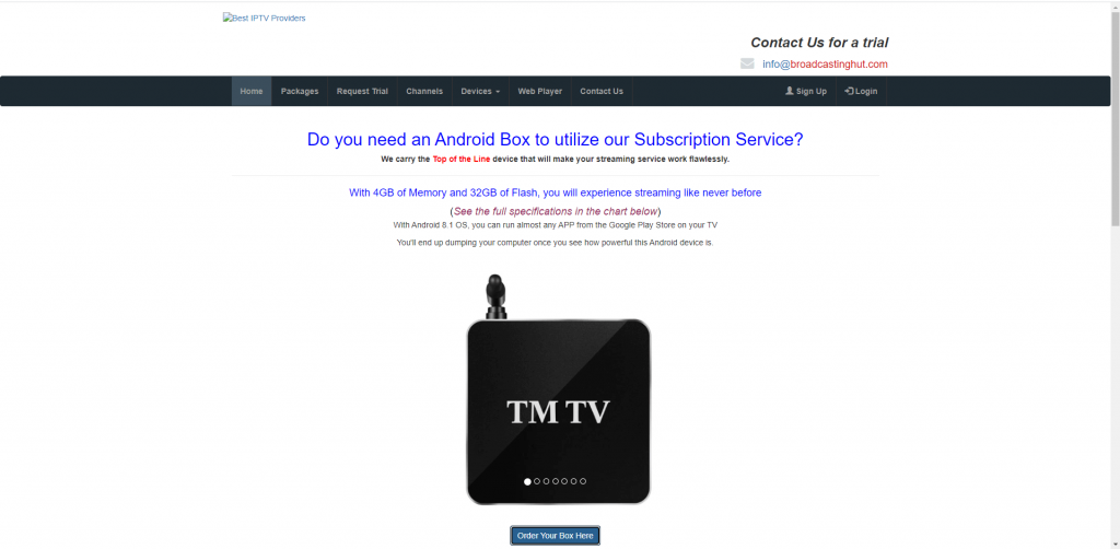 IPTV Android Box