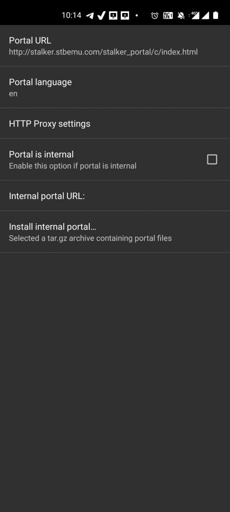 Portal URL
