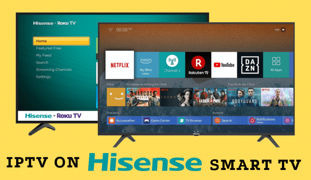 Install IPTV on Hisense Smart TV