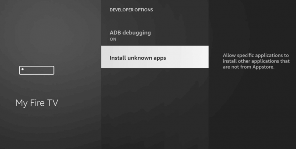 Install Unknown apps