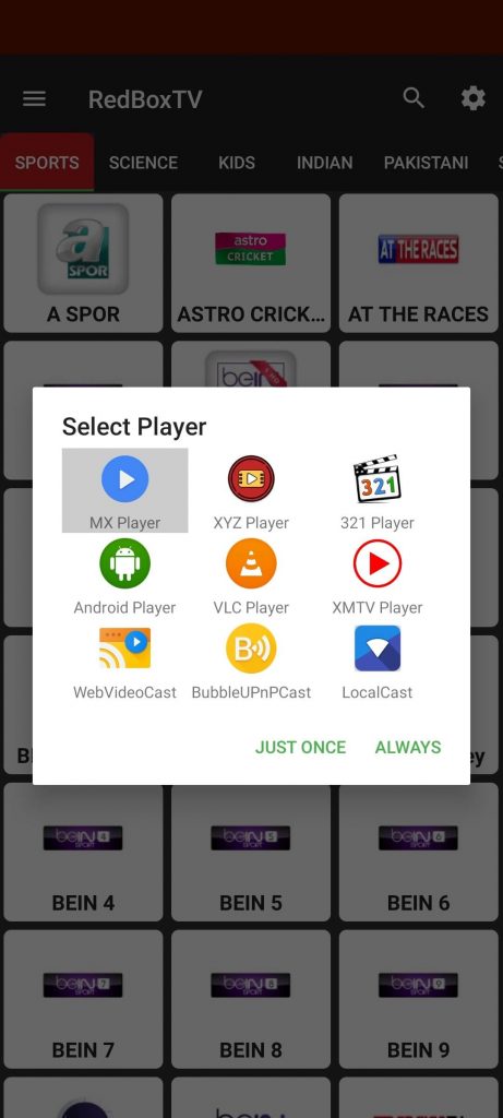 Select Player