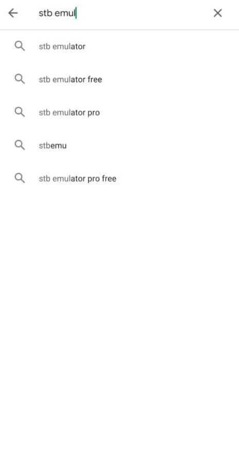 Search for STB Emulator