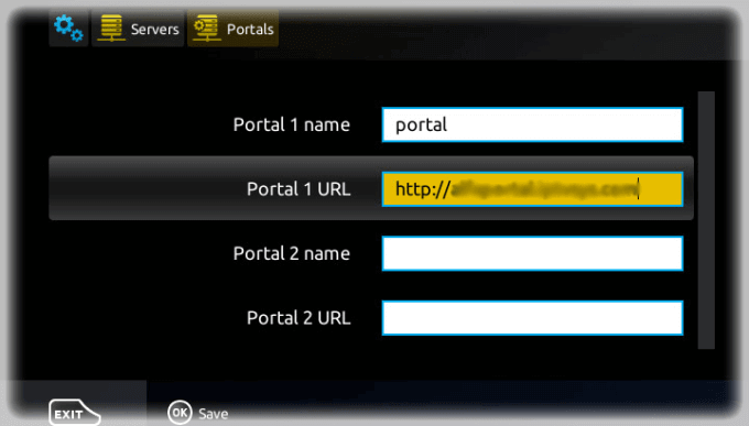 Enter Yeah IPTV Portal URL