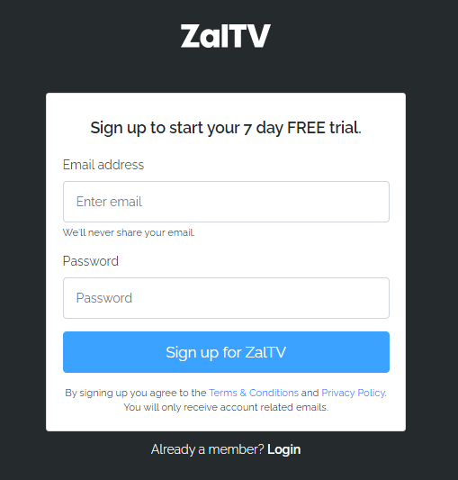 ZalTV IPTV Player