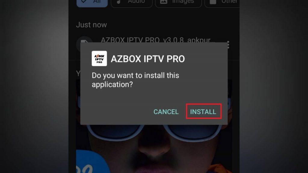 install the app