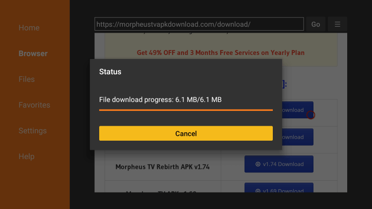 How to Install Morpheus TV