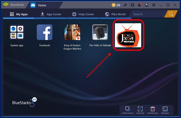 Jesus Box IPTV app