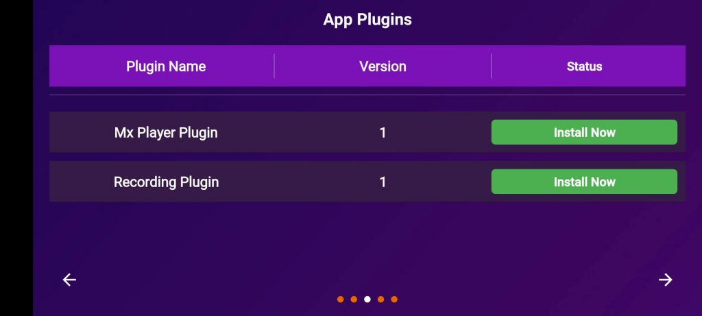App plugins