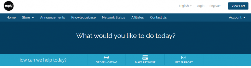 Rapid IPTV website