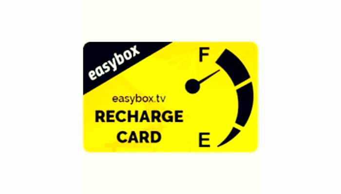 Easybox IPTV renewal card