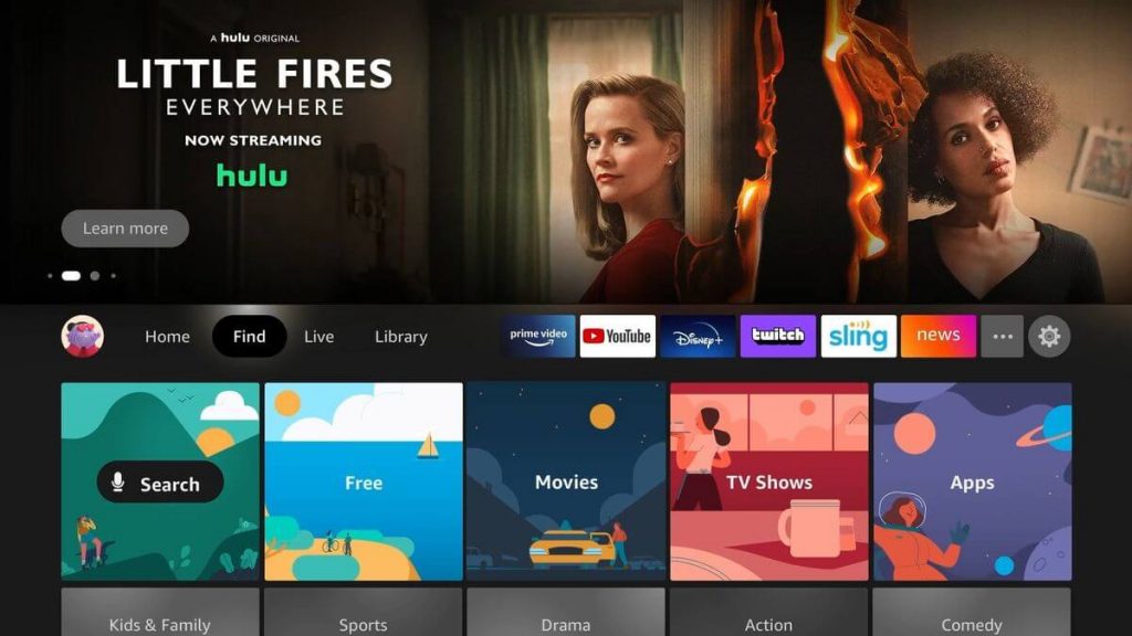 Fire TV Home