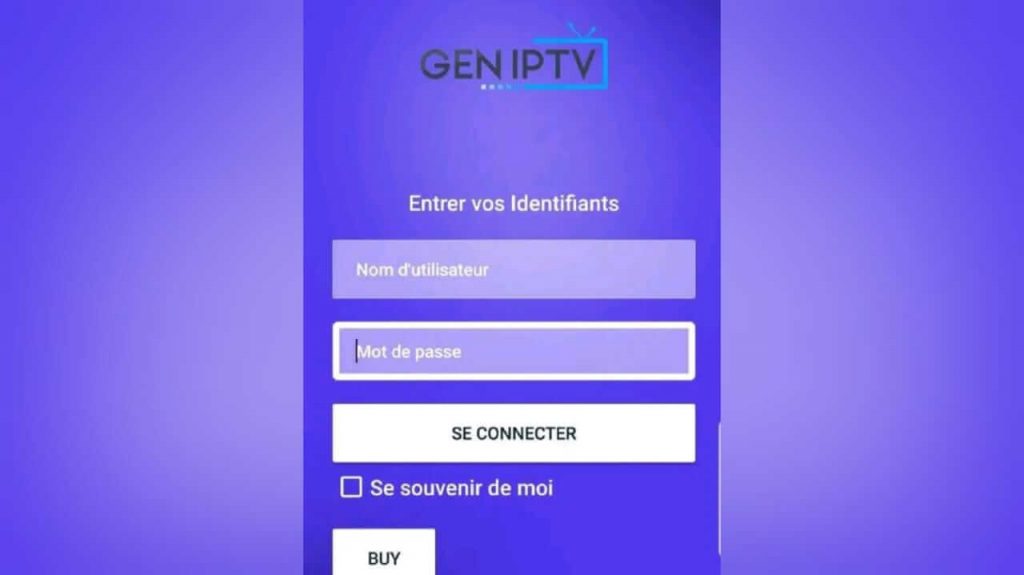 login  to GenIPTV