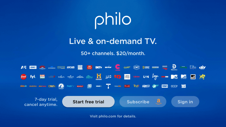 watch Philo TV