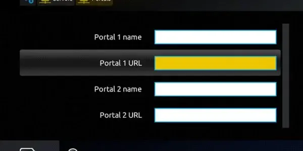 Enter Ultra IPTV APK URL