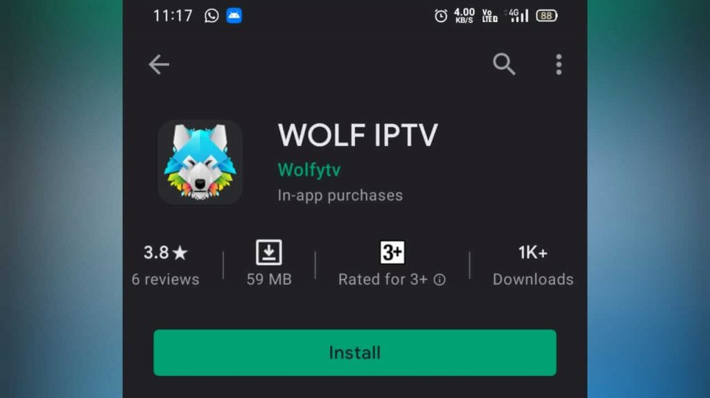 install Wolf IPTV