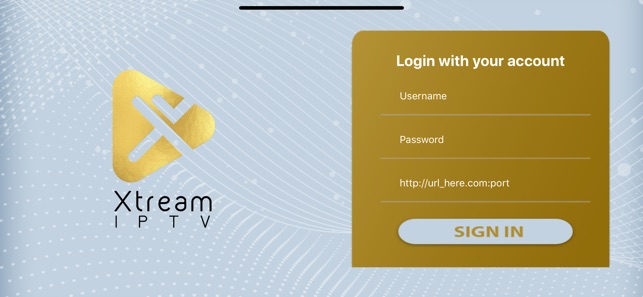 Login Xtream IPTV