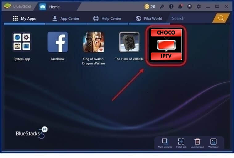 Choco IPTV icon