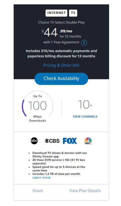 Comcast IPTV