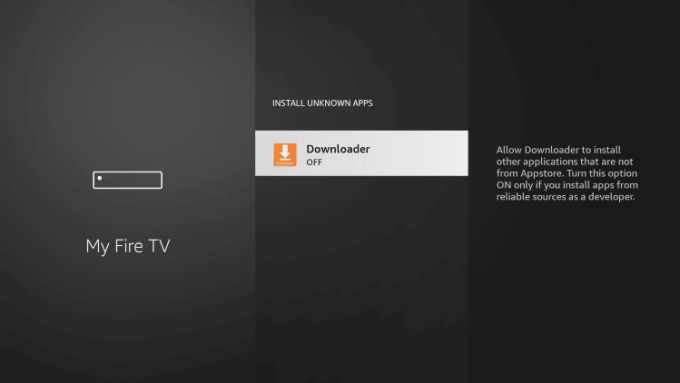 click Downloader app - HN IPTV