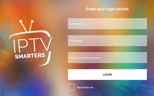 Login - Iron IPTV