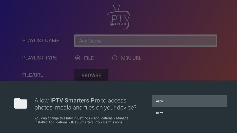 Install C+ IPTV on Smart TV