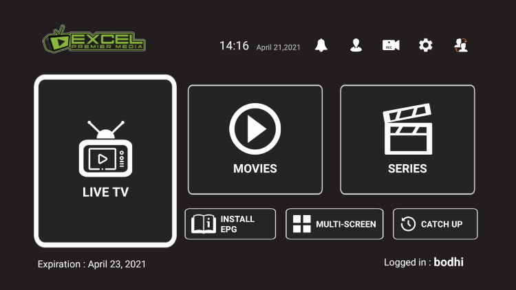 Install Excel IPTV on Firestick