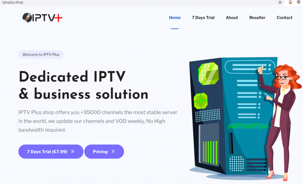 Sign Up for IPTV Plus