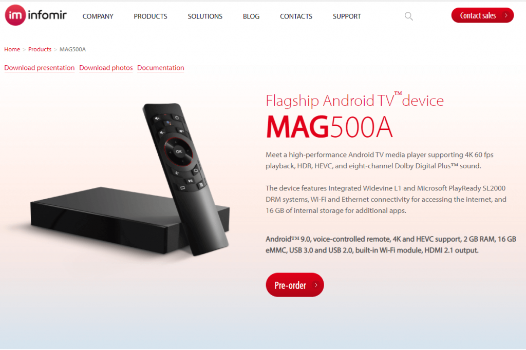 Buy Infomir IPTV Box