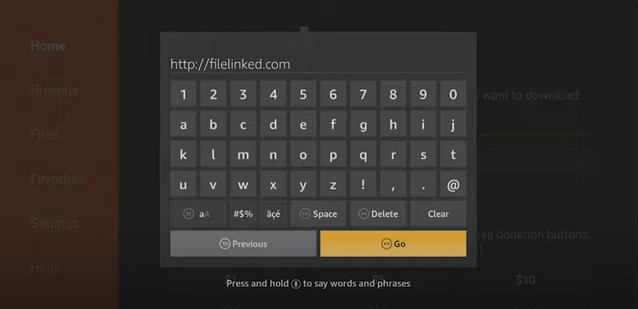Filelinked on Firestick 